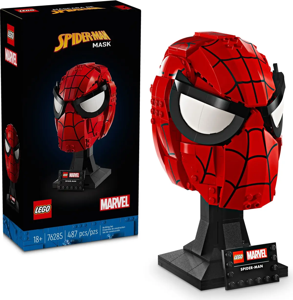 LEGO Marvel Super Heroes 76285 Spider-Man's Mask set, image 2
