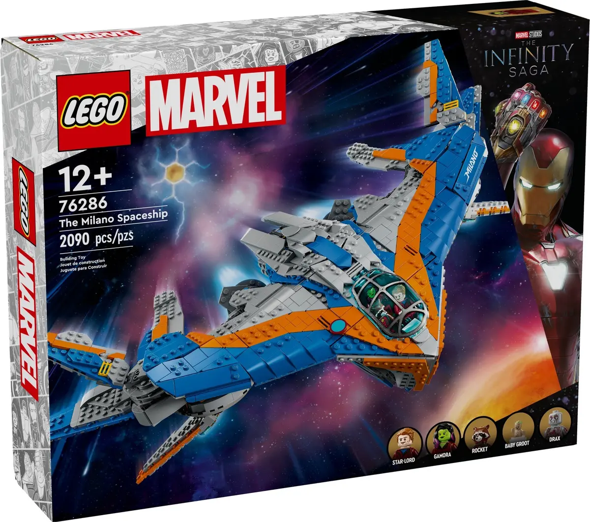 LEGO Marvel Super Heroes 76286 The Milano Spaceship set, image 2