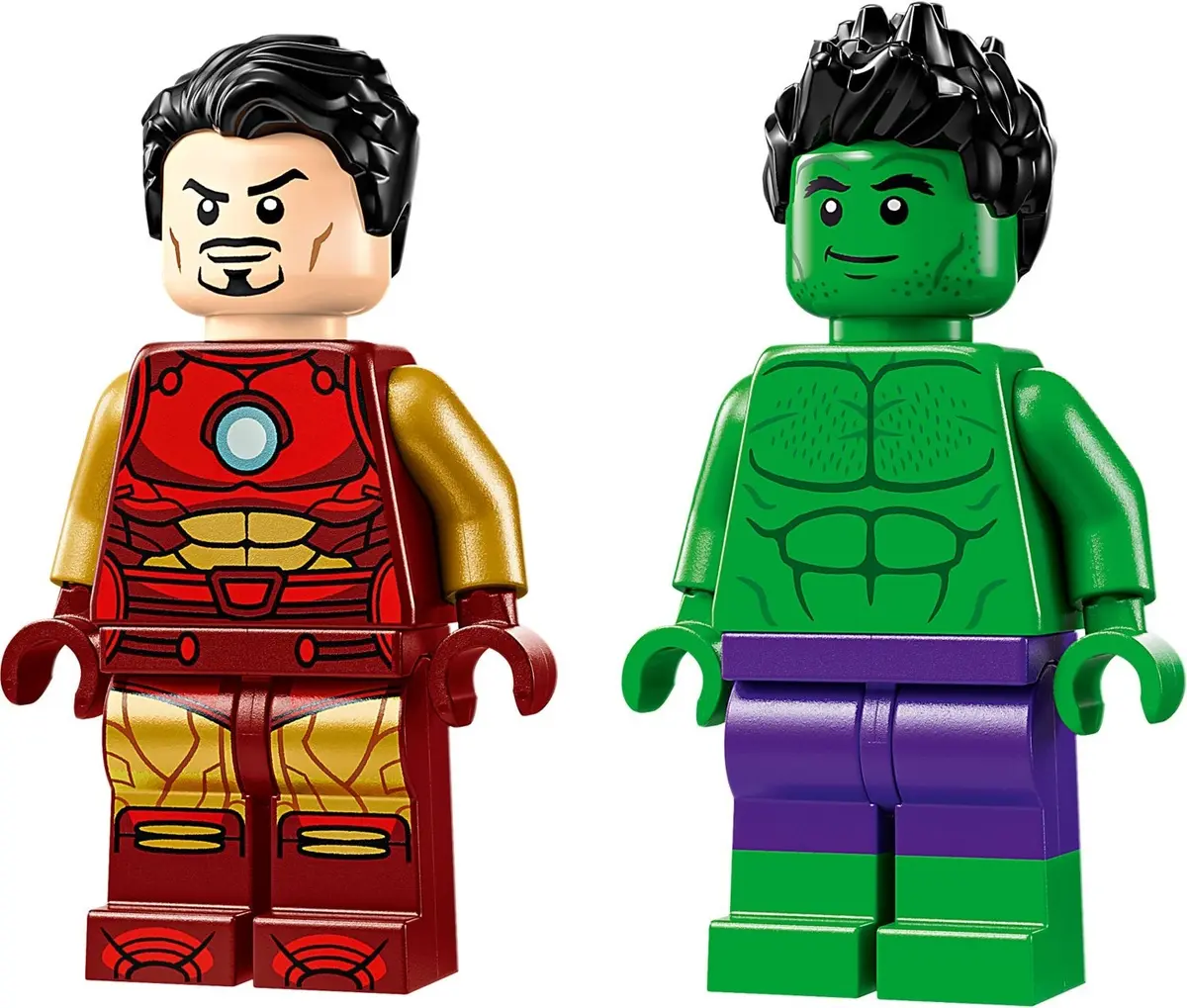 LEGO Marvel Super Heroes 76287 Iron Man with Bike and The Hulk set, image 8