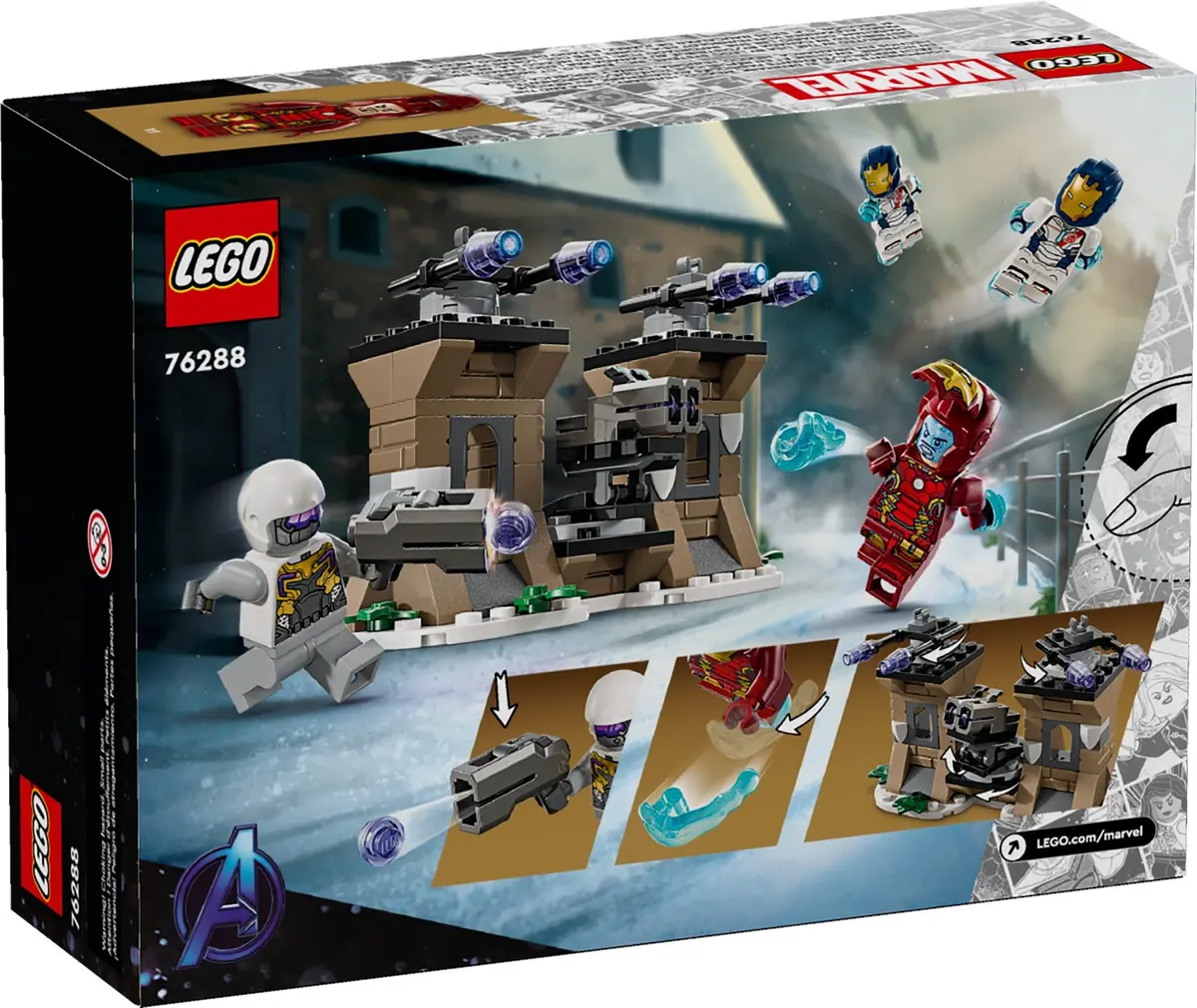 LEGO Marvel Super Heroes 76288 Iron Man & Iron Legion vs. Hydra Soldier set, image 3