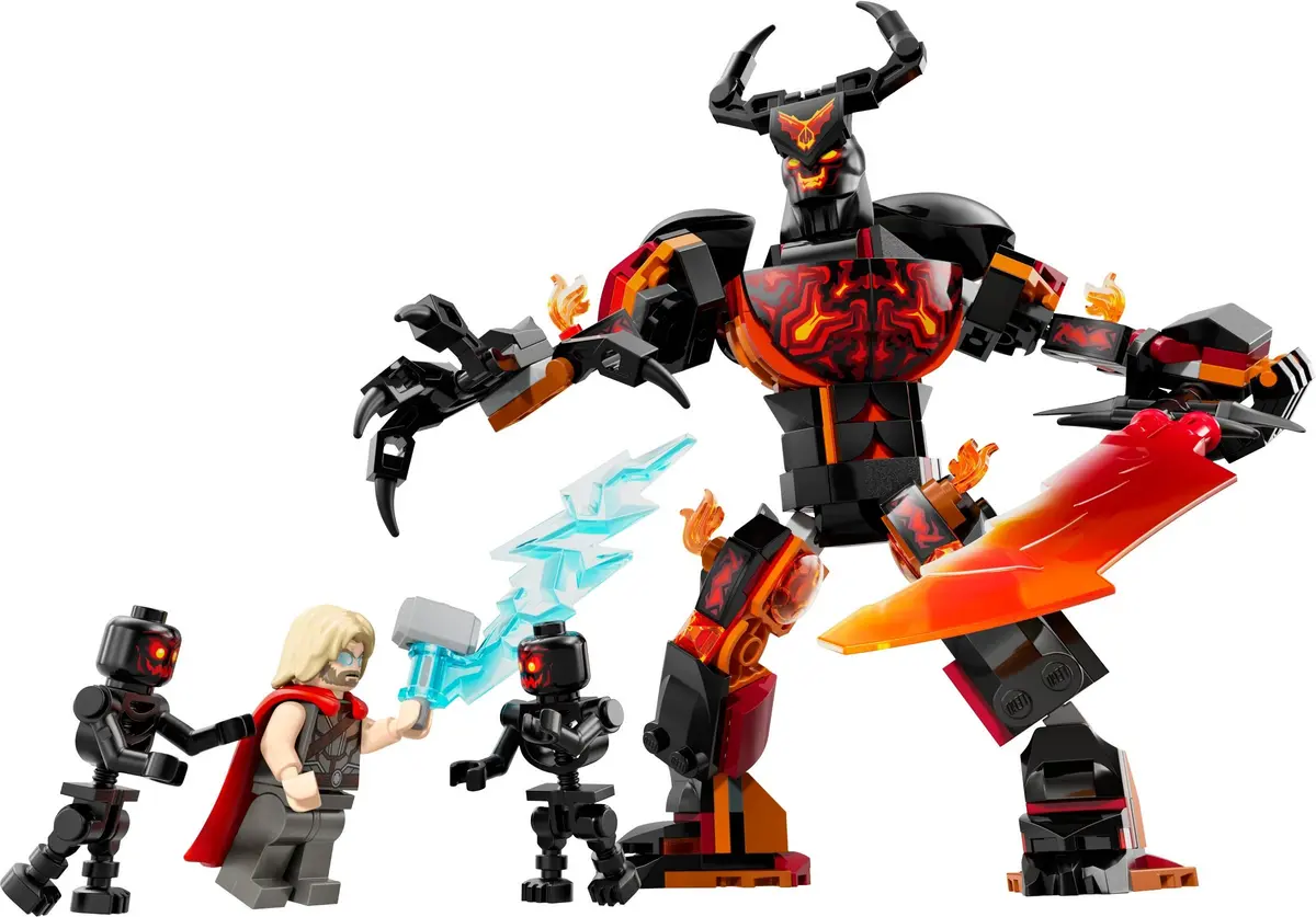 LEGO Marvel Super Heroes 76289 Thor vs. Surtur Construction Figure set