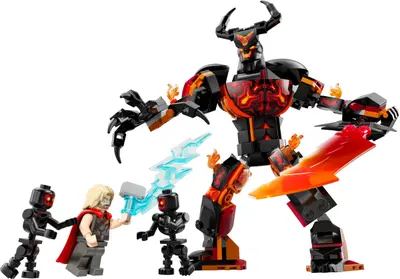LEGO Marvel Super Heroes 76289 Thor vs. Surtur Construction Figure set