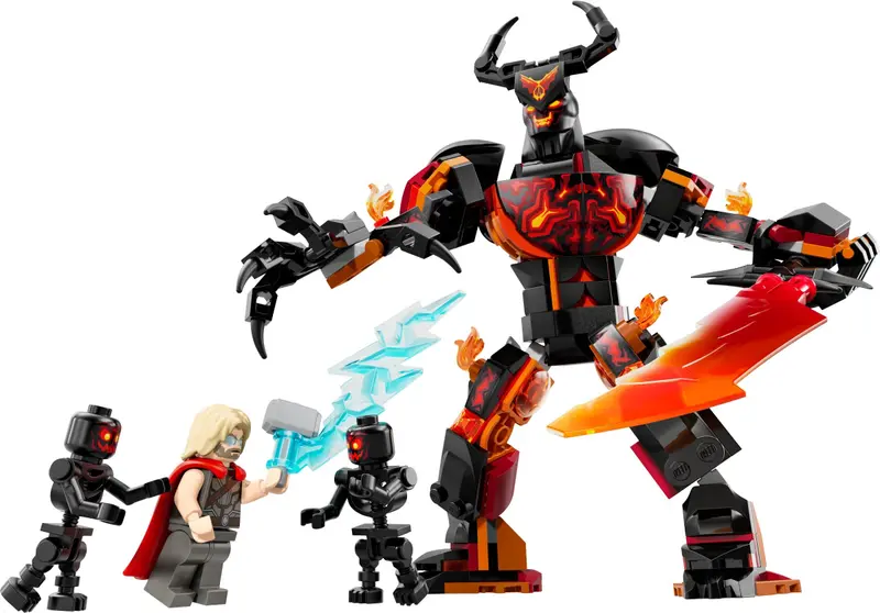 LEGO Marvel Super Heroes 76289 Thor vs. Surtur Construction Figure set