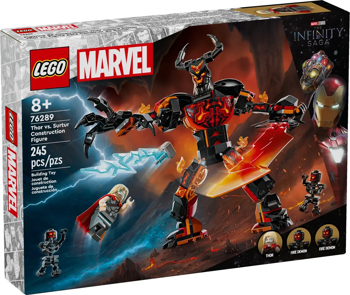 LEGO Marvel Super Heroes 76289 Thor vs. Surtur Construction Figure set, image 2