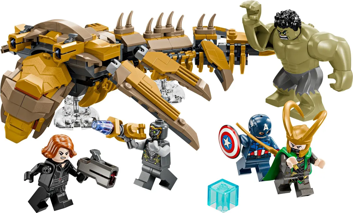 LEGO Marvel Super Heroes 76290 The Avengers vs. The Leviathan set