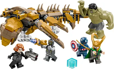 LEGO Marvel Super Heroes 76290 The Avengers vs. The Leviathan set