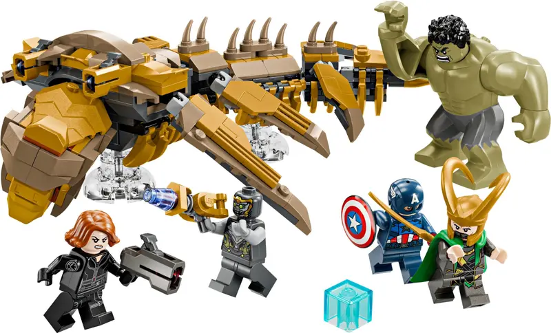 LEGO Marvel Super Heroes 76290 The Avengers vs. The Leviathan set