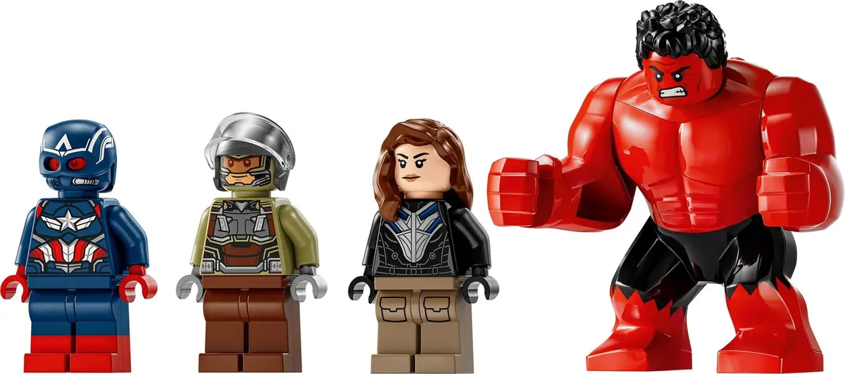 LEGO Marvel Super Heroes 76292 Captain America vs. Red Hulk Battle set, image 8