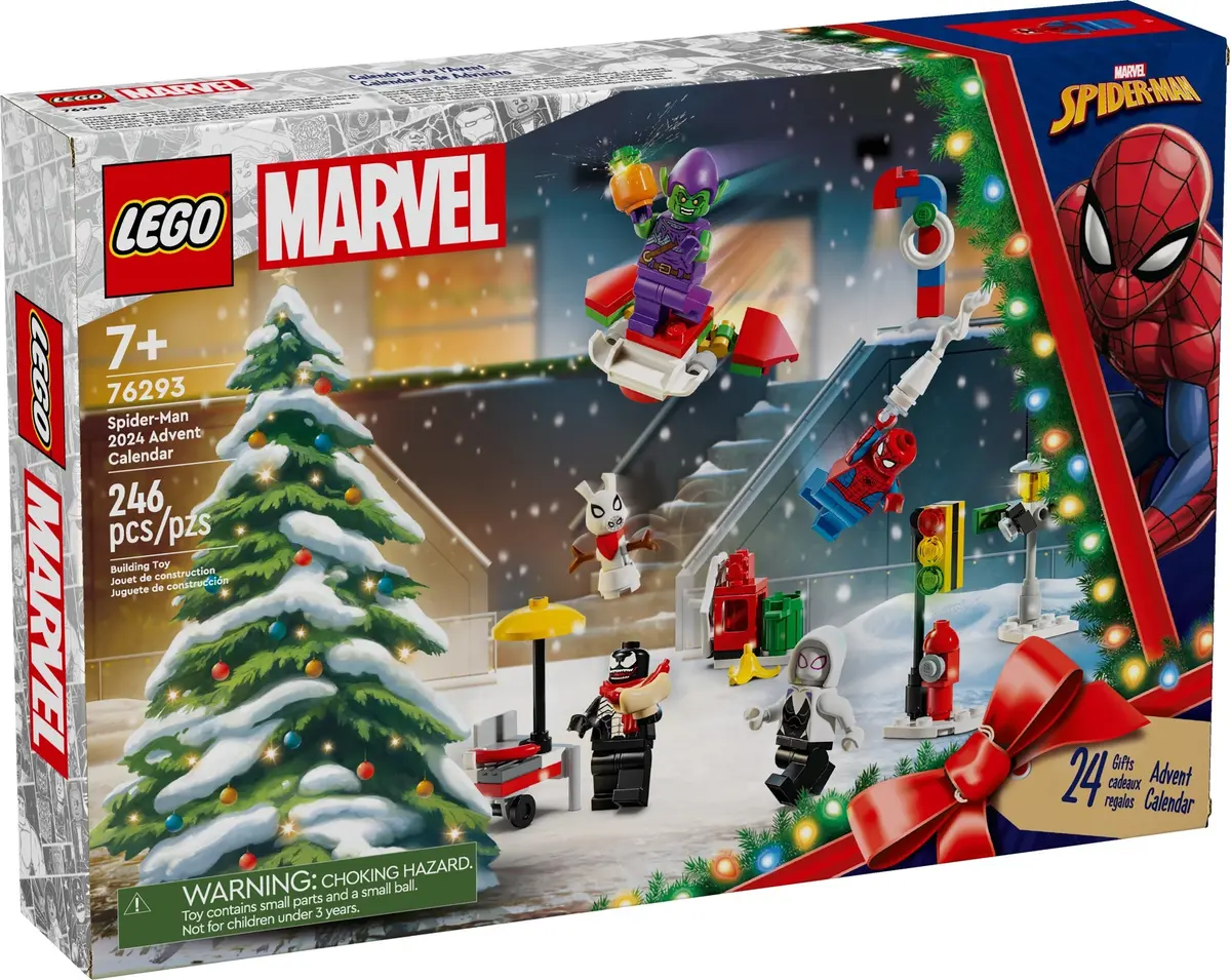 LEGO Marvel Super Heroes 76293 Spider-Man 2024 Advent Calendar set, image 2