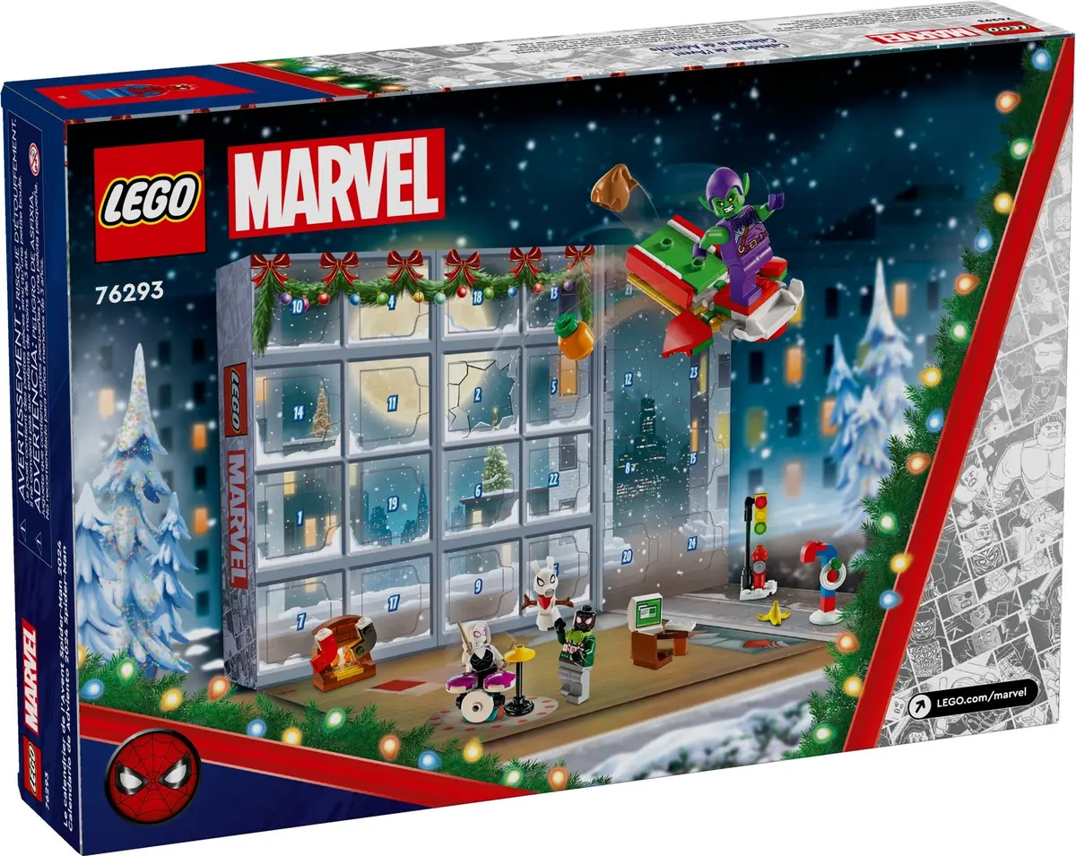 LEGO Marvel Super Heroes 76293 Spider-Man 2024 Advent Calendar set, image 3