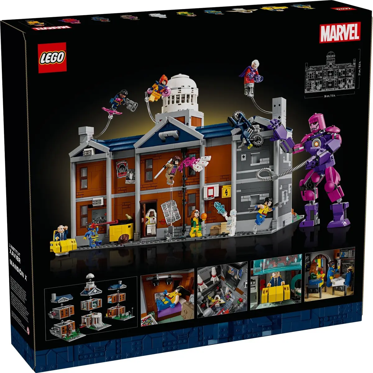 LEGO Marvel Super Heroes 76294 X-Men: The X-Mansion set, image 3