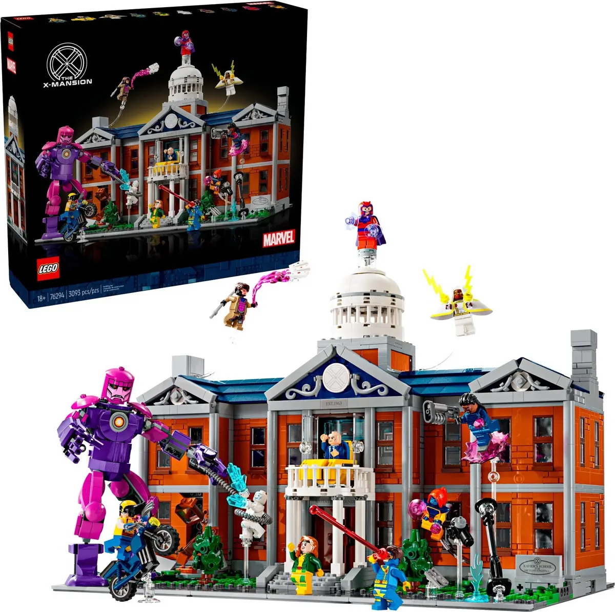 LEGO Marvel Super Heroes 76294 X-Men: The X-Mansion set, image 4