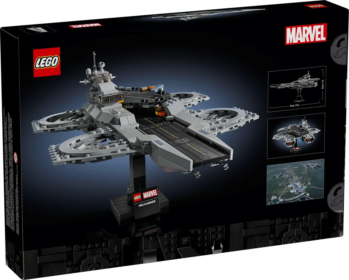 LEGO Marvel Super Heroes 76295 The Avengers Helicarrier set, image 3