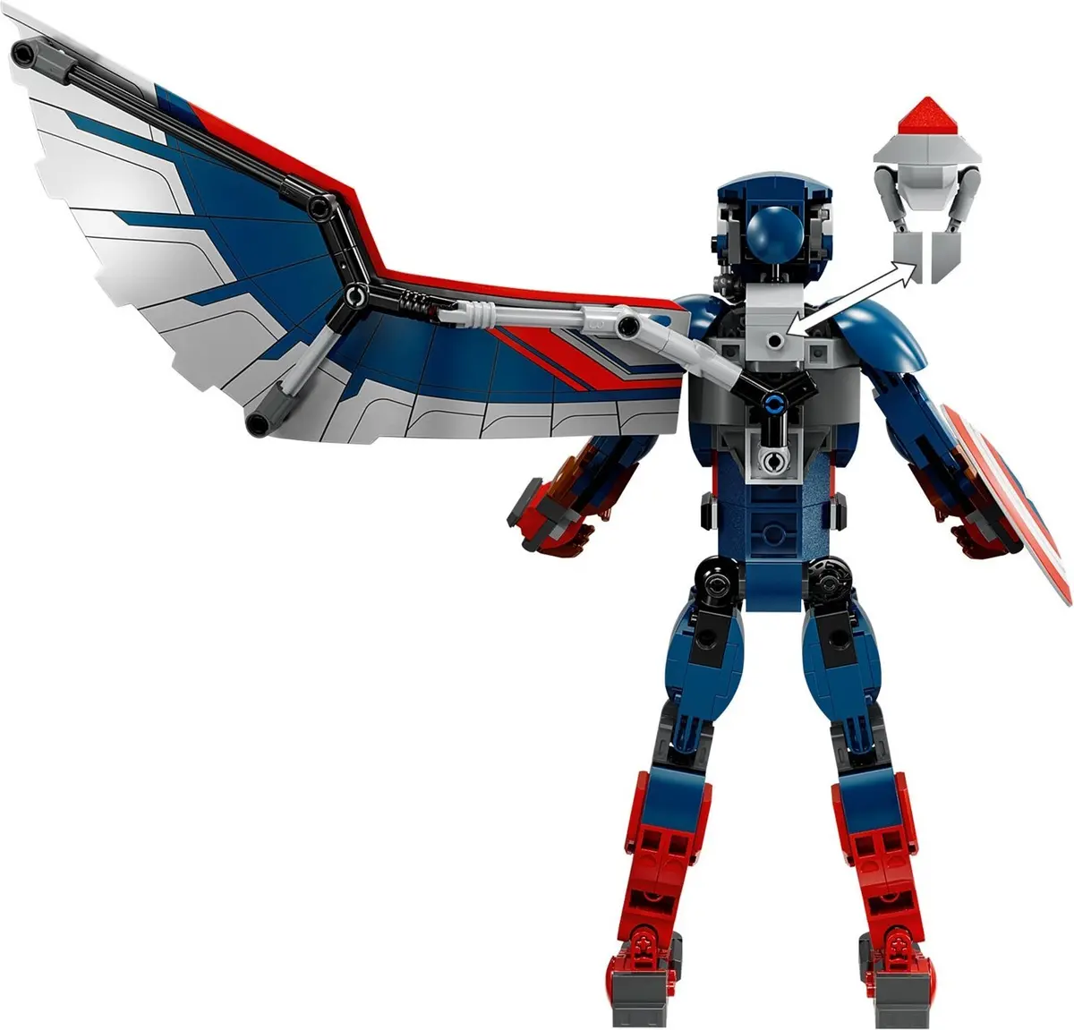 LEGO Marvel Super Heroes 76296 New Captain America Construction Figure set, image 8