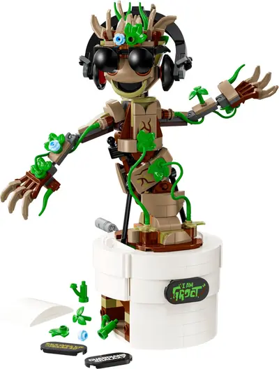 LEGO Marvel Super Heroes 76297 Dancing Groot set