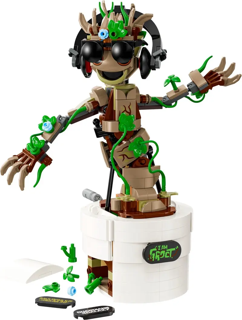 LEGO Marvel Super Heroes 76297 Dancing Groot set
