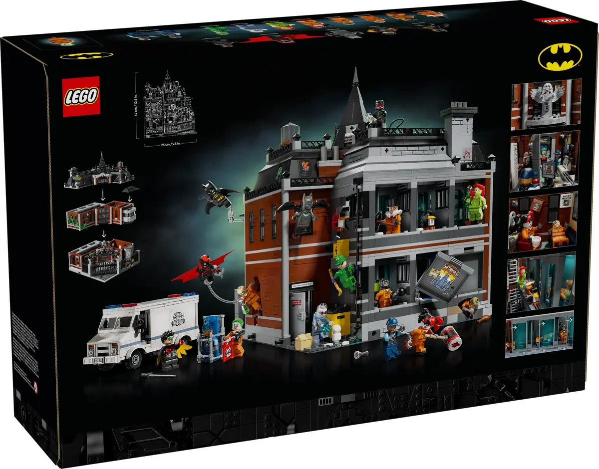 LEGO DC Comics Super Heroes 76300 Arkham Asylum set, image 2