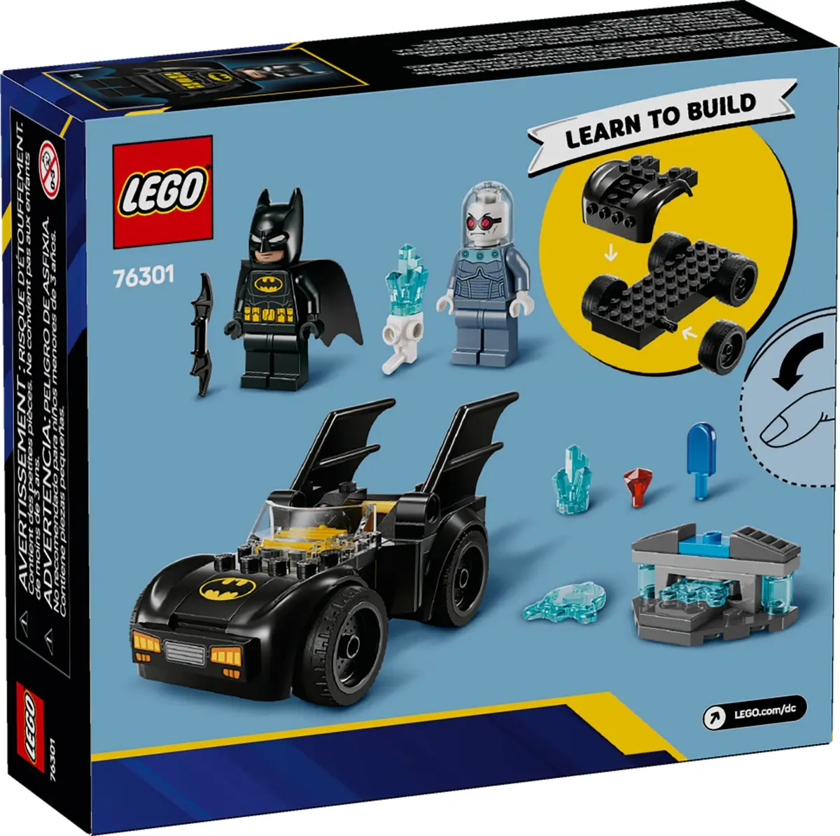 LEGO DC Comics Super Heroes 76301 Batman & Batmobile vs. Mr. Freeze set, image 3