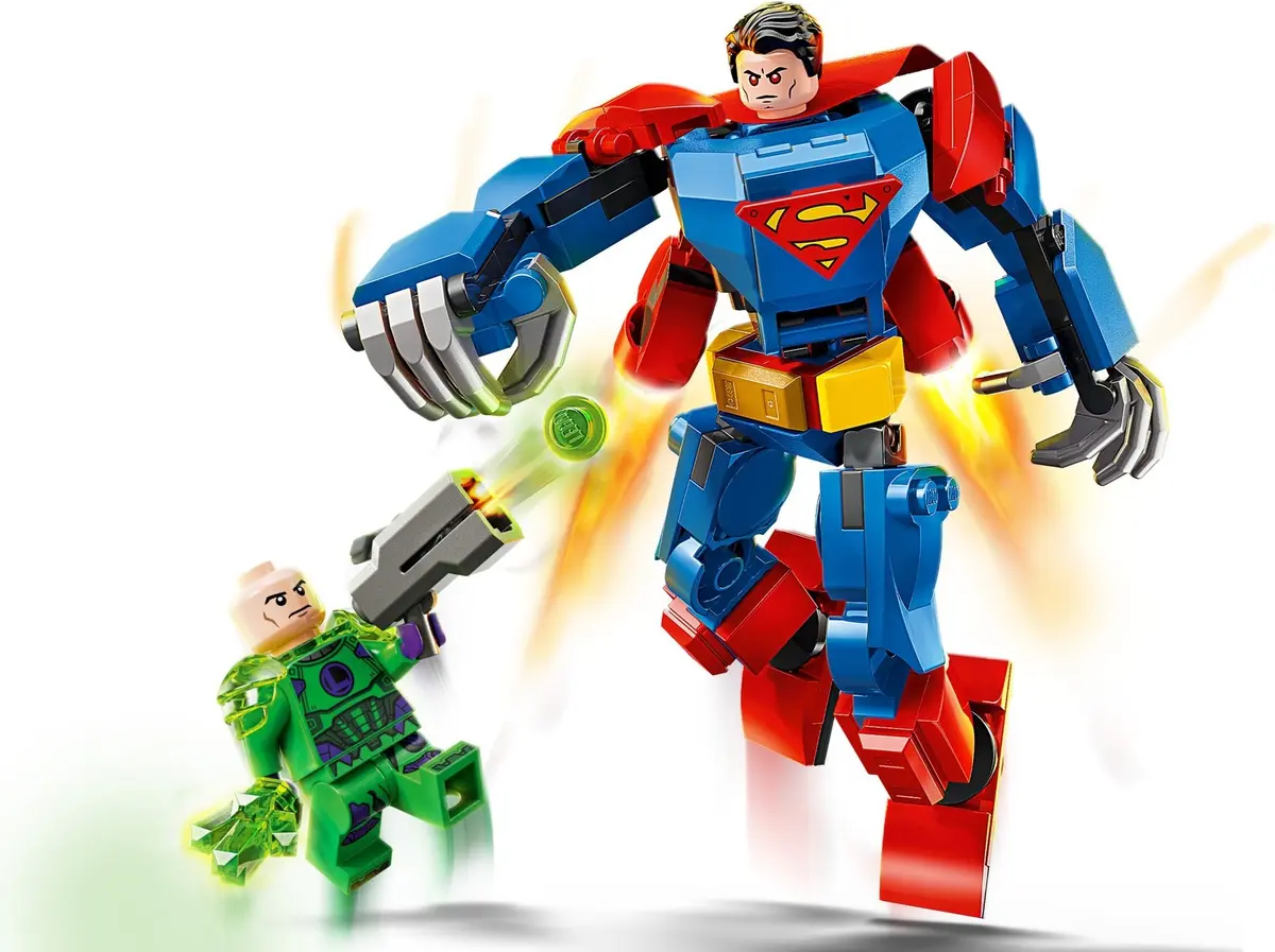 LEGO DC Comics Super Heroes 76302 Superman Mech vs. Lex Luthor set, image 8