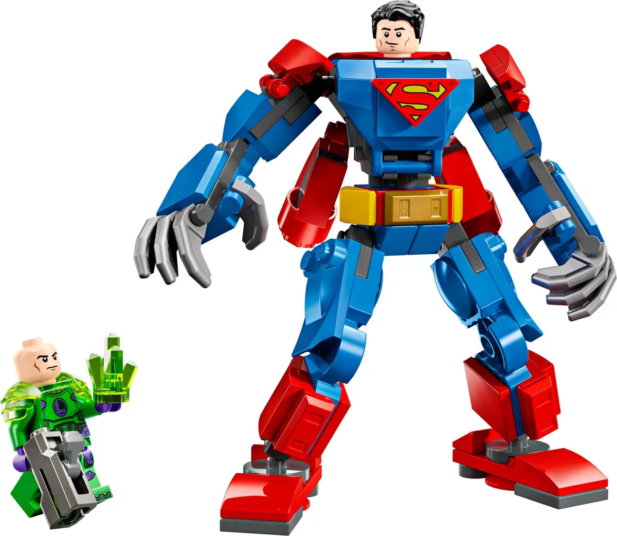 LEGO DC Comics Super Heroes 76302 Superman Mech vs. Lex Luthor set