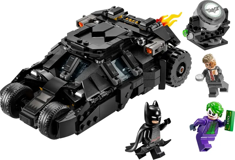 LEGO DC Comics Super Heroes 76303 Batman Tumbler vs. Two-Face & The Joker set