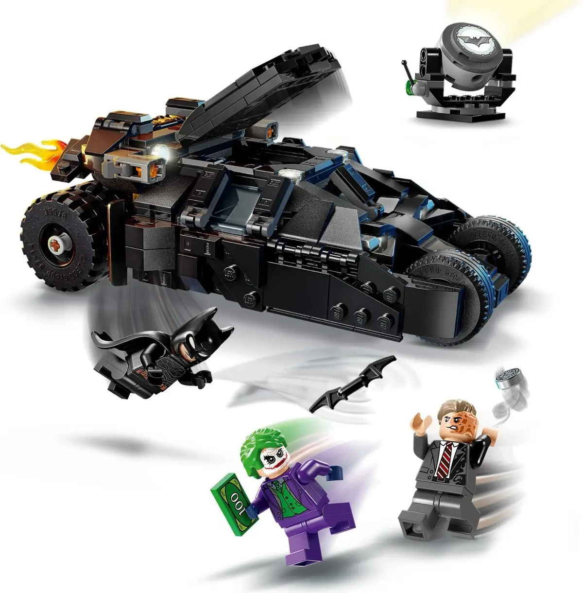 LEGO DC Comics Super Heroes 76303 Batman Tumbler vs. Two-Face & The Joker set, image 9