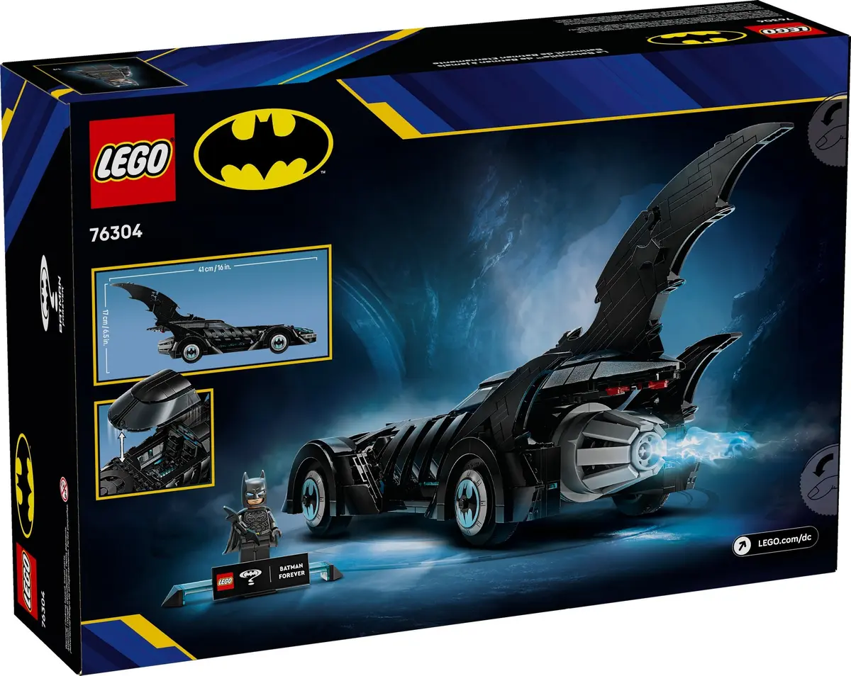 LEGO DC Comics Super Heroes 76304 Batman Forever Batmobile set, image 2
