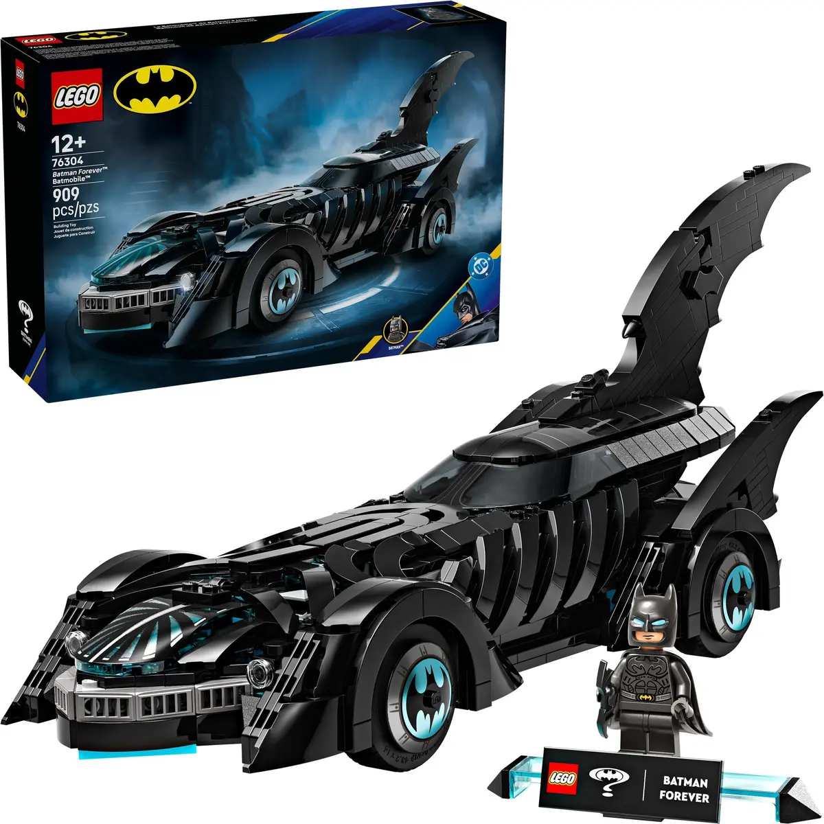 LEGO DC Comics Super Heroes 76304 Batman Forever Batmobile set, image 3
