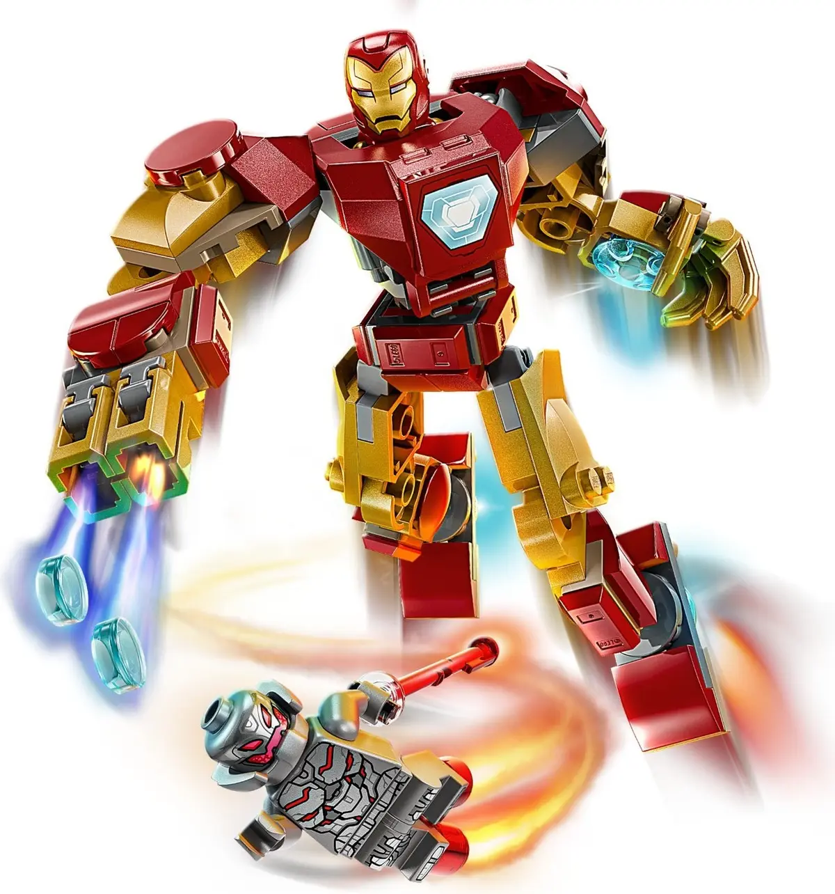 LEGO Marvel Super Heroes 76307 Iron Man Mech vs. Ultron set, image 7