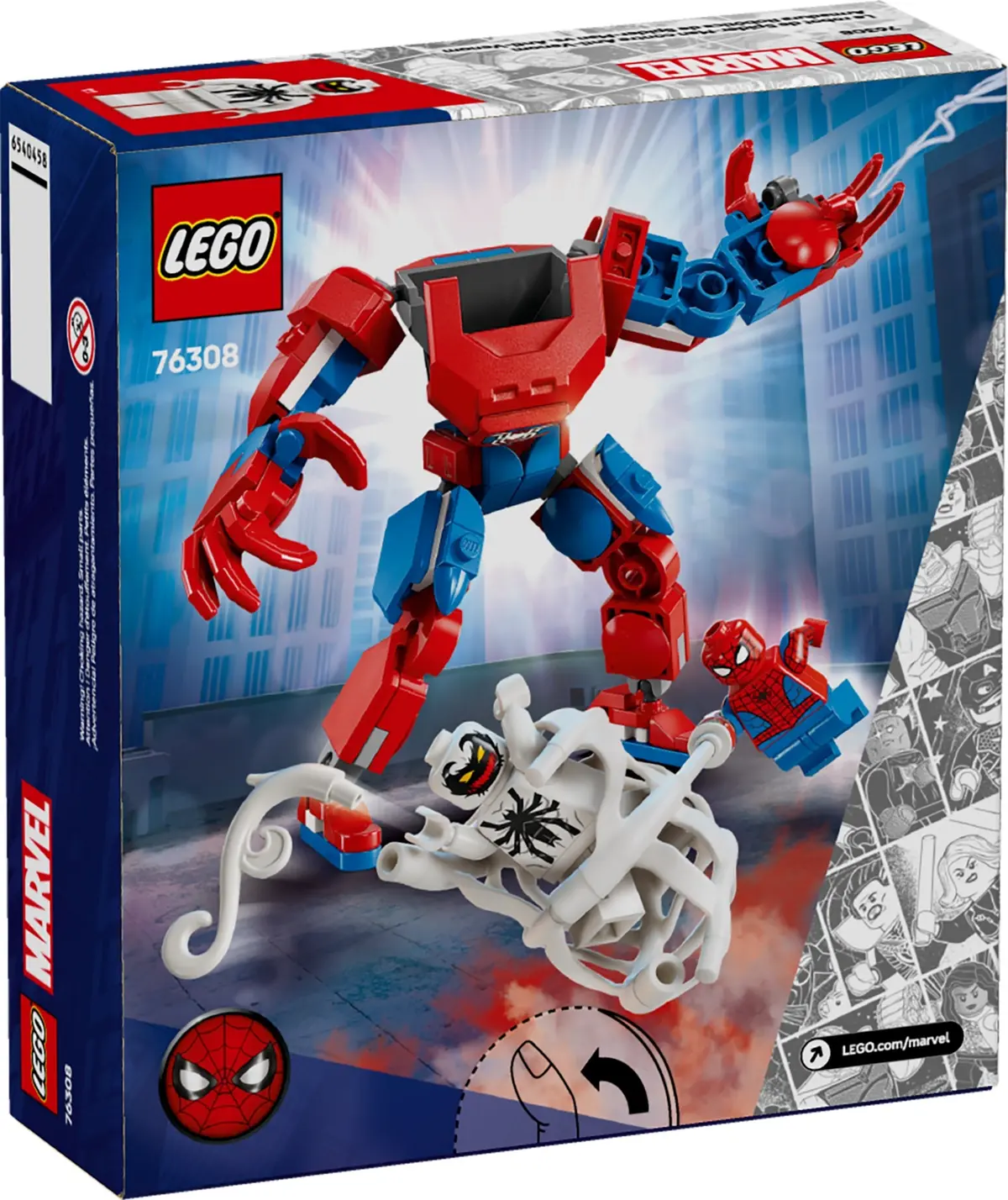 LEGO Marvel Super Heroes 76308 Spider-Man Mech vs. Anti-Venom set, image 2