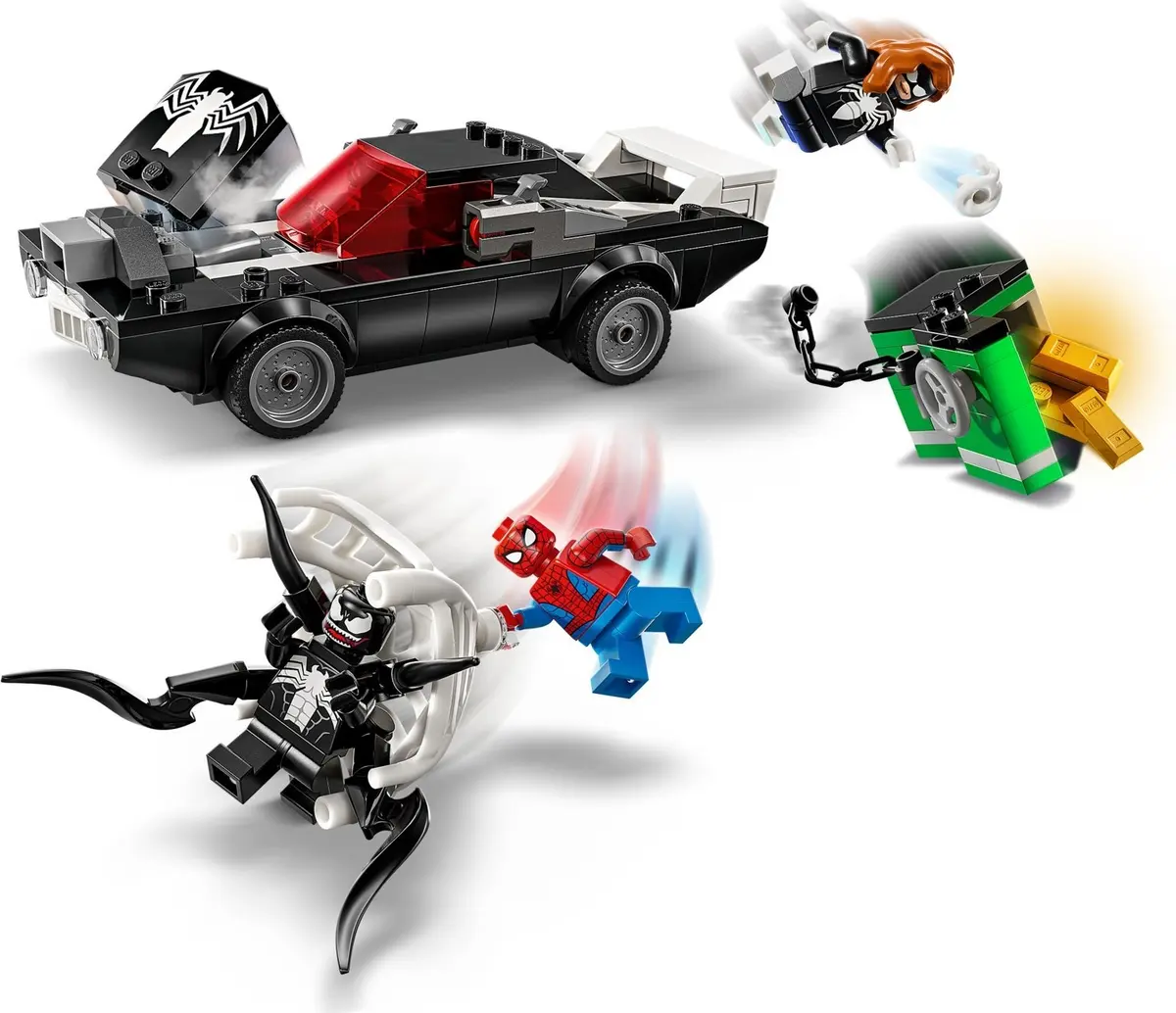 LEGO Marvel Super Heroes 76309 Spider-Man vs. Venom Muscle Car set, image 9