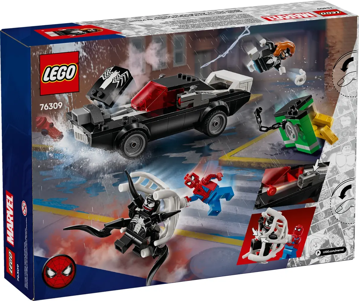 LEGO Marvel Super Heroes 76309 Spider-Man vs. Venom Muscle Car set, image 2