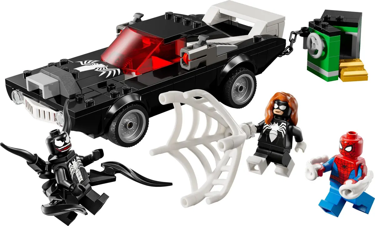 LEGO Marvel Super Heroes 76309 Spider-Man vs. Venom Muscle Car set