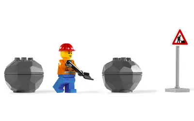LEGO City 7631 Dump Truck set, image 7