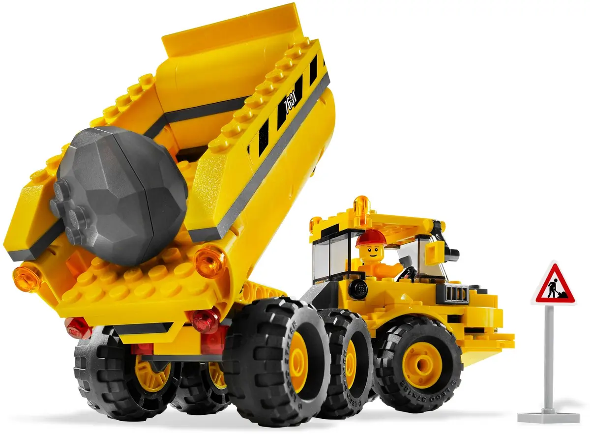 LEGO City 7631 Dump Truck set, image 11
