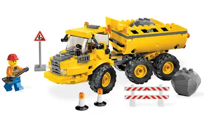 LEGO City 7631 Dump Truck set, image 2