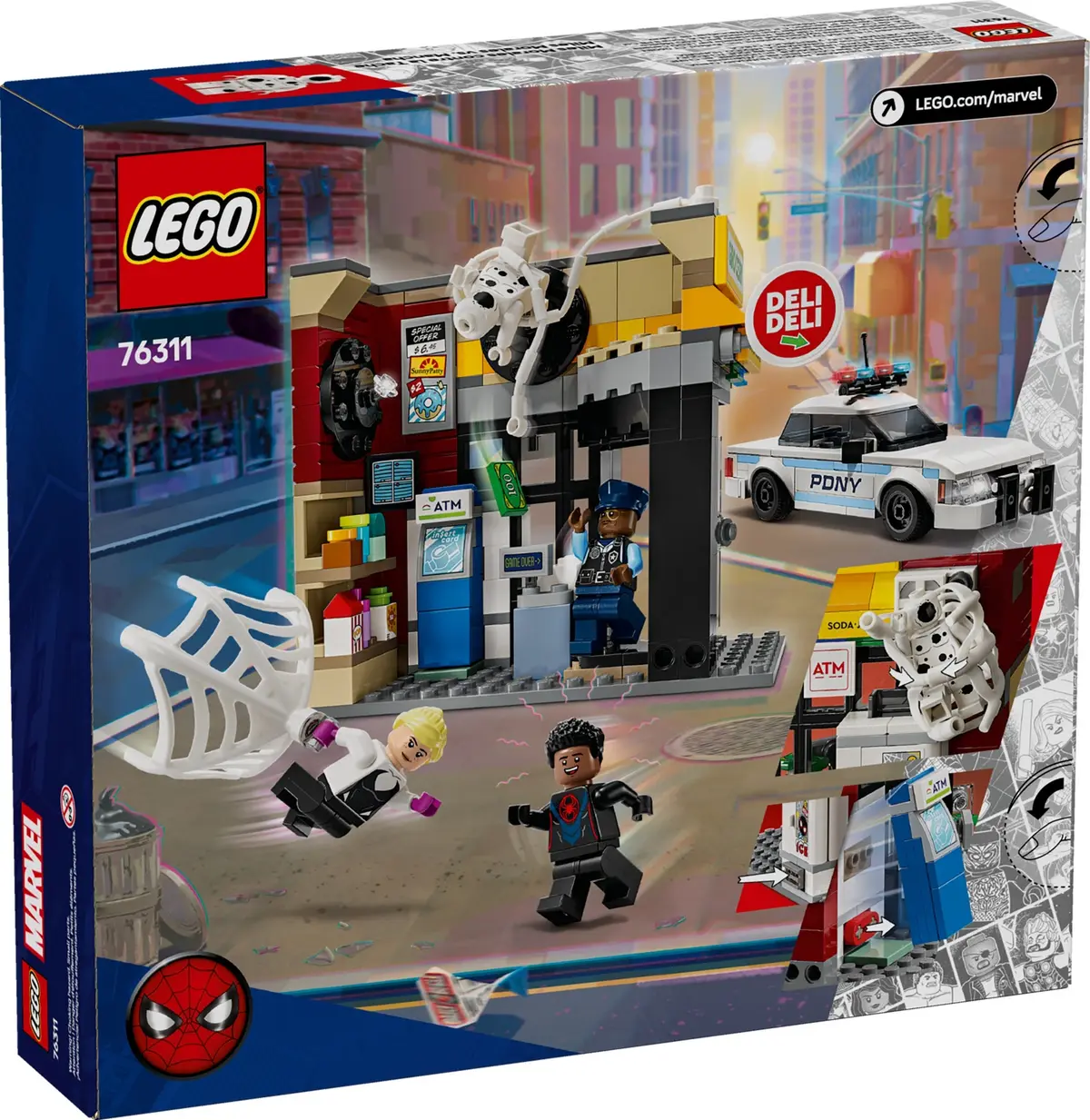 LEGO Marvel Super Heroes 76311 Miles Morales vs. the Spot set, image 2