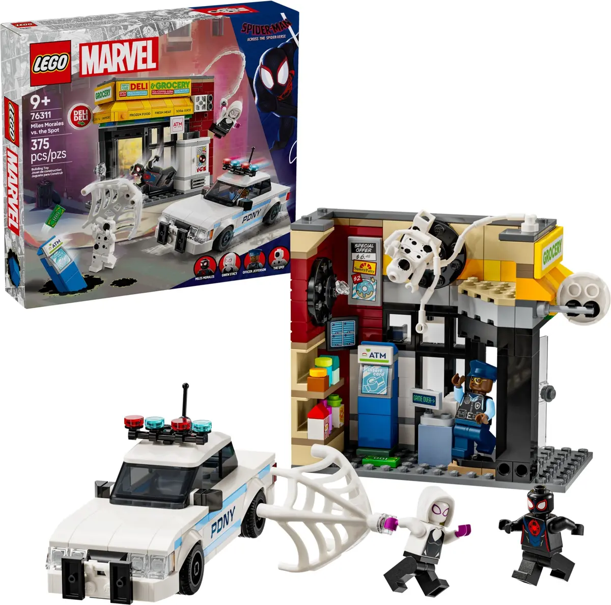 LEGO Marvel Super Heroes 76311 Miles Morales vs. the Spot set, image 3