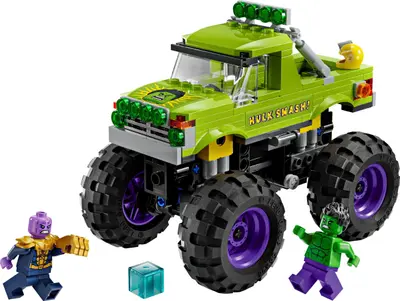 LEGO Marvel Super Heroes 76312 The Hulk Truck vs. Thanos set