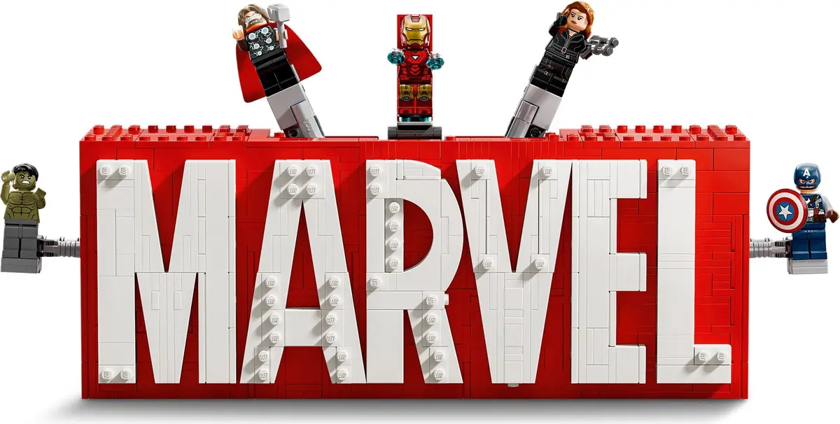 LEGO Marvel Super Heroes 76313 MARVEL Logo set, image 8