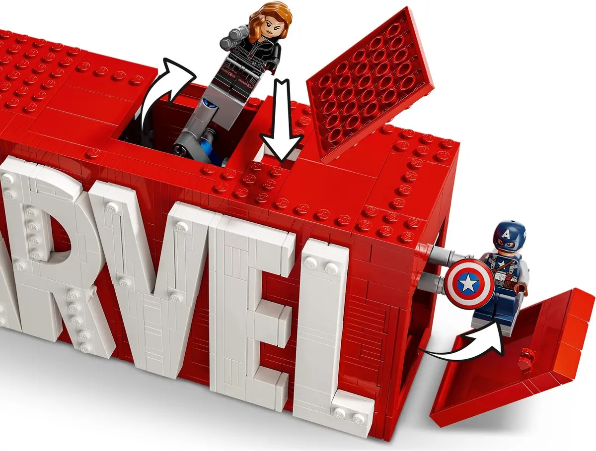 LEGO Marvel Super Heroes 76313 MARVEL Logo set, image 9