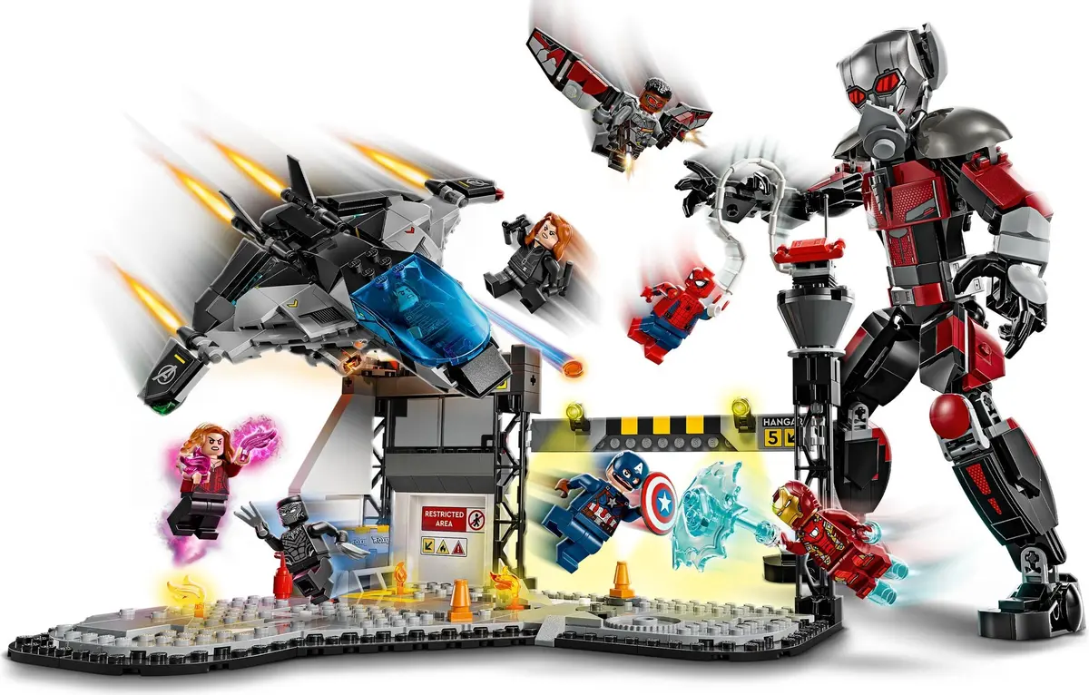 LEGO Marvel Super Heroes 76314 Captain America: Civil War Battle set, image 9