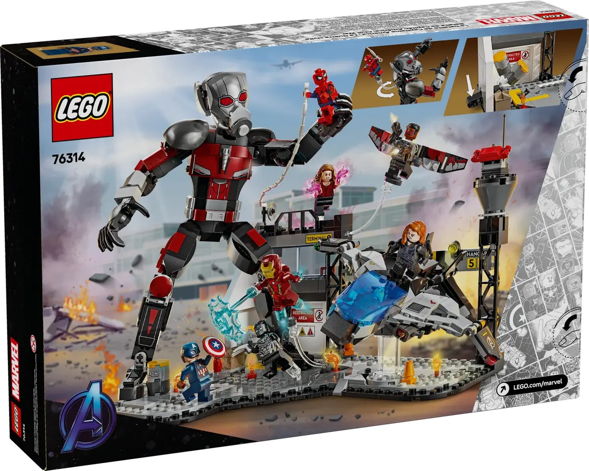 LEGO Marvel Super Heroes 76314 Captain America: Civil War Battle set, image 2