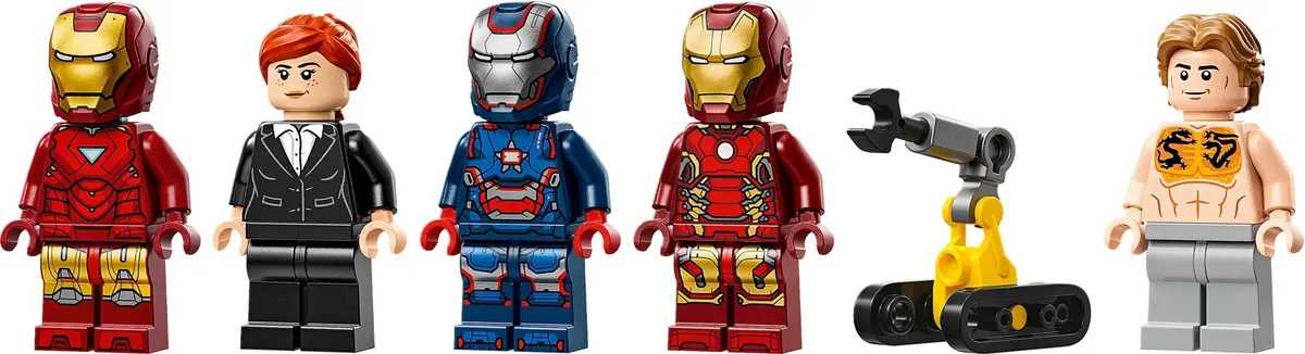 LEGO Marvel Super Heroes 76315 Iron Man's Laboratory: Hall of Armor set, image 7