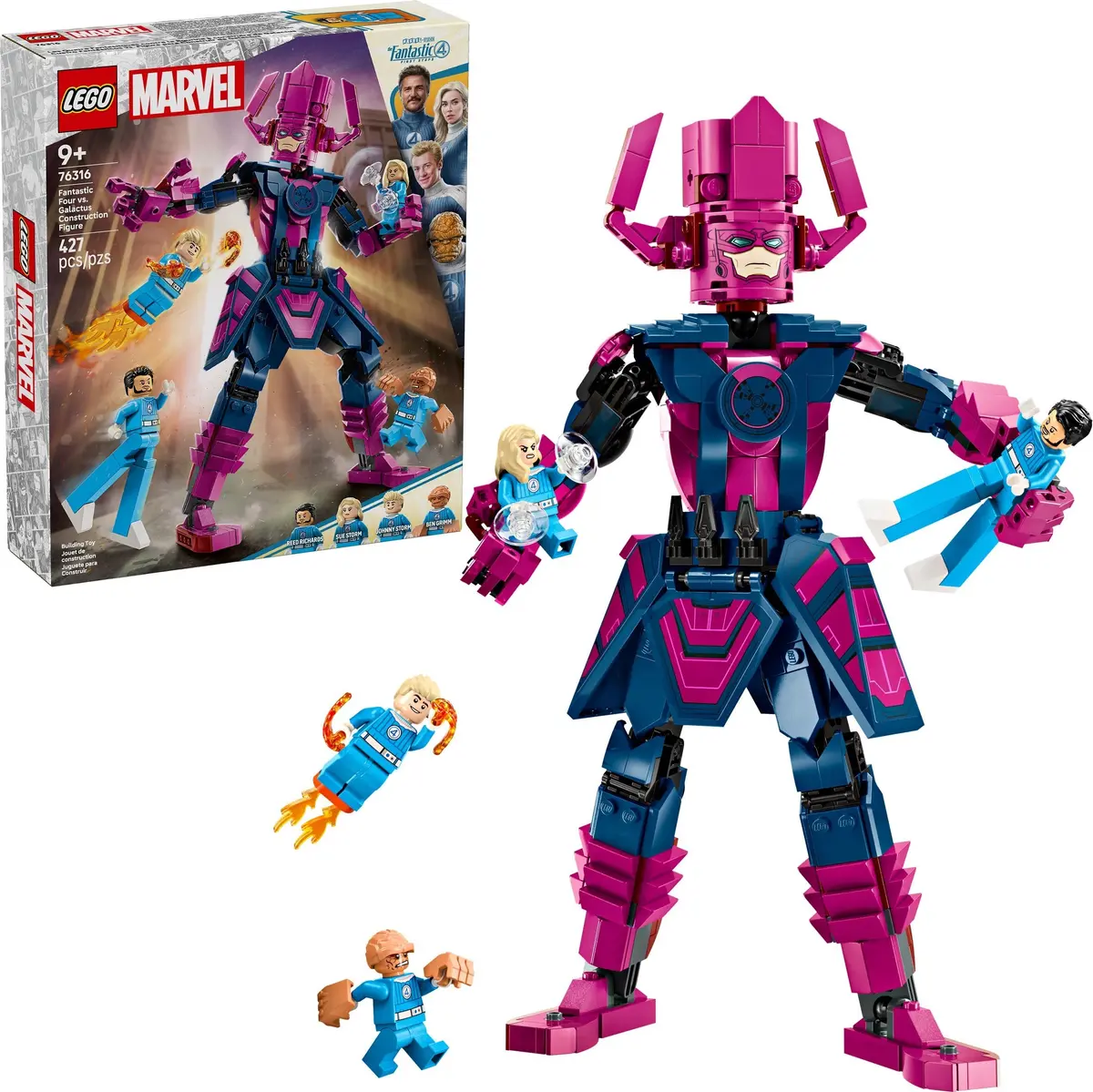 LEGO Marvel Super Heroes 76316 Fantastic Four vs. Galactus Construction Figure set, image 3