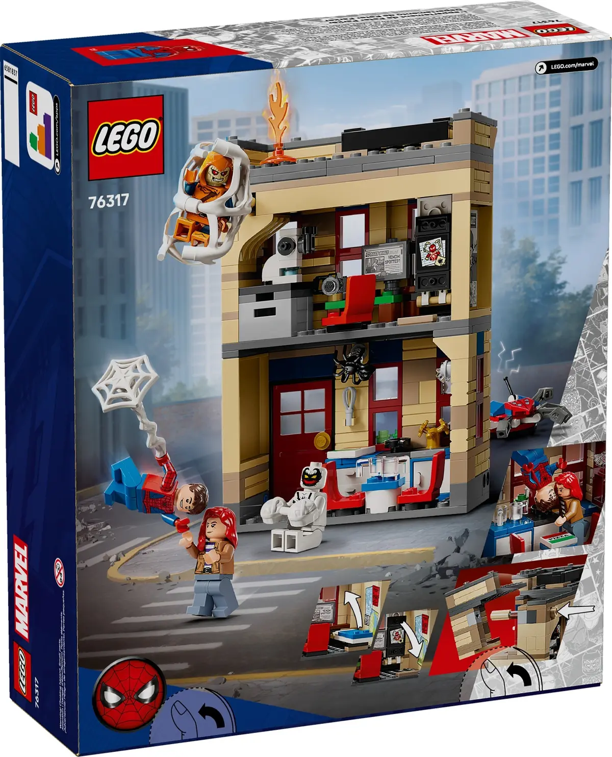 LEGO Marvel Super Heroes 76317 Peter Parker's Apartment set, image 2