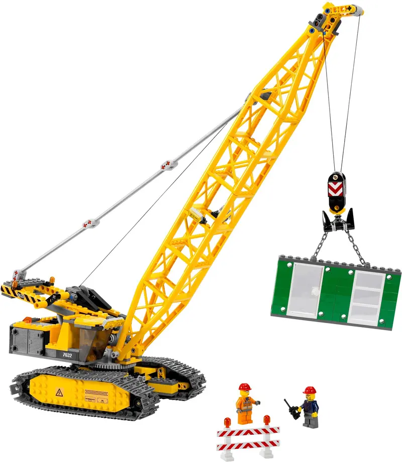 LEGO City 7632 Crawler Crane set