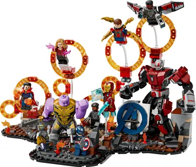 LEGO Marvel Super Heroes 76323 Avengers: Endgame Final Battle set