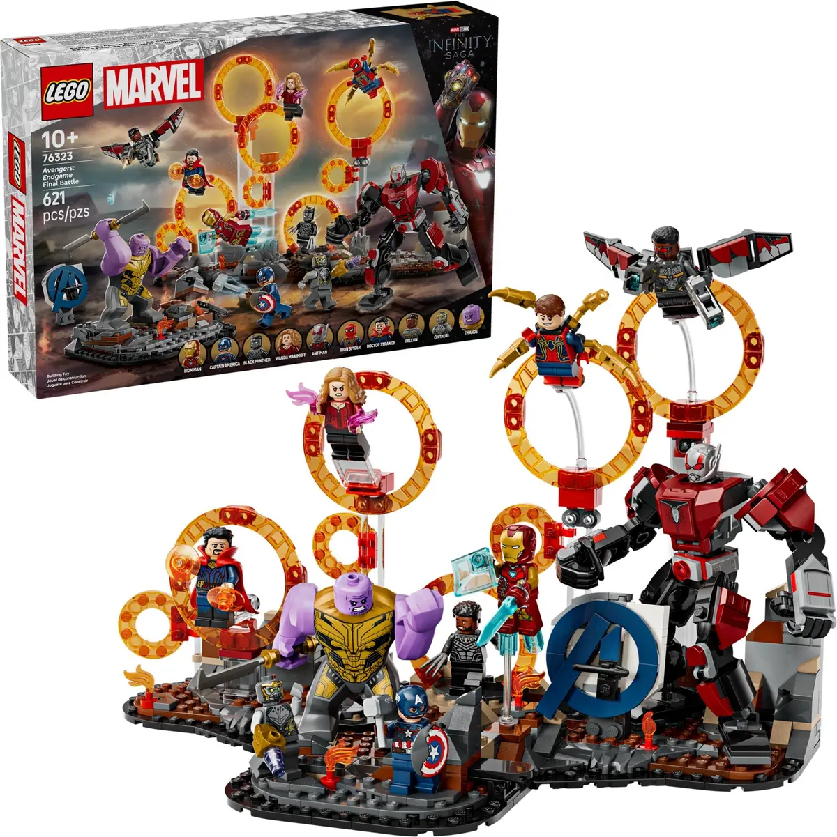 LEGO Marvel Super Heroes 76323 Avengers: Endgame Final Battle set, image 3
