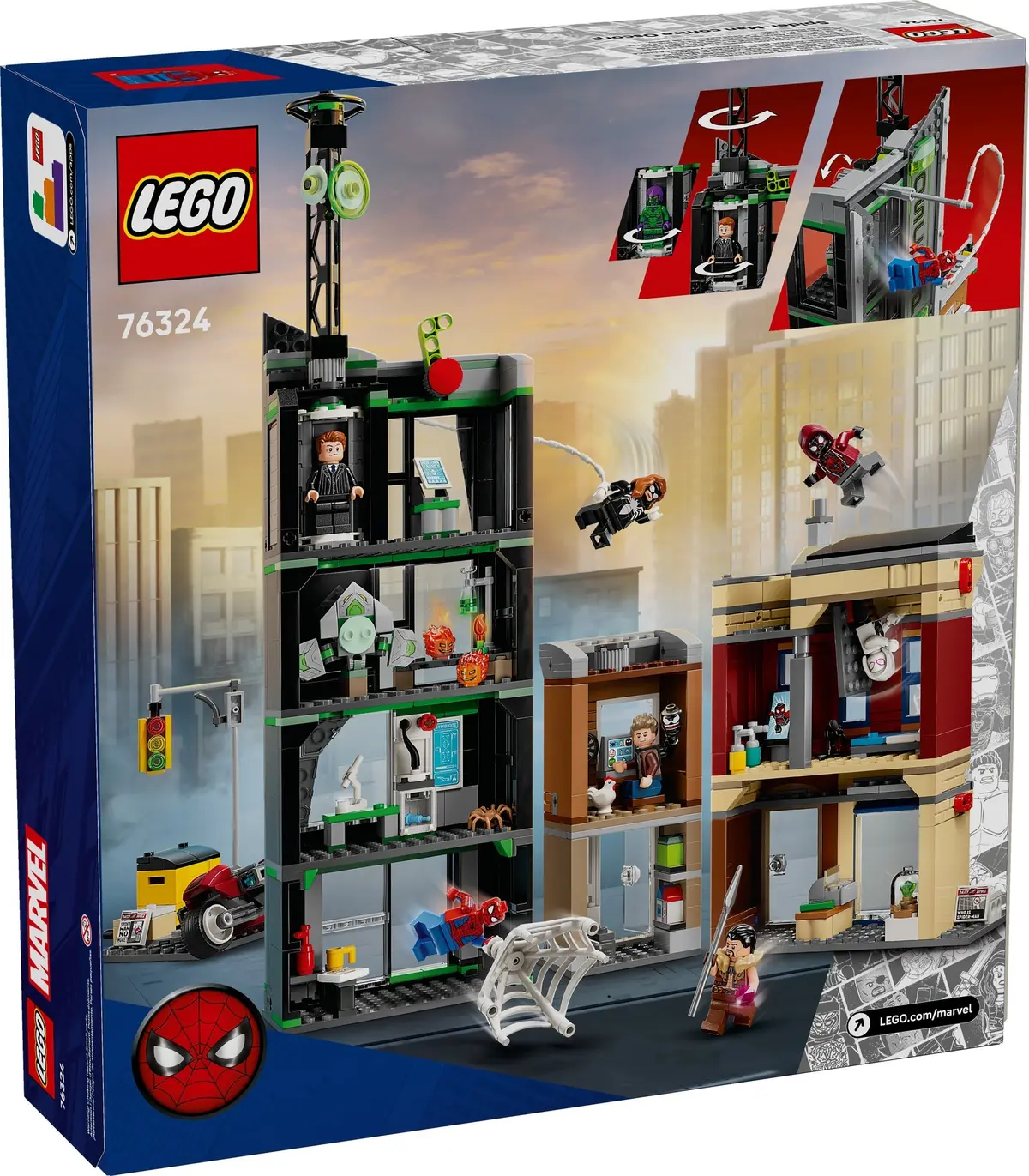 LEGO Marvel Super Heroes 76324 Spider-Man vs. Oscorp set, image 2